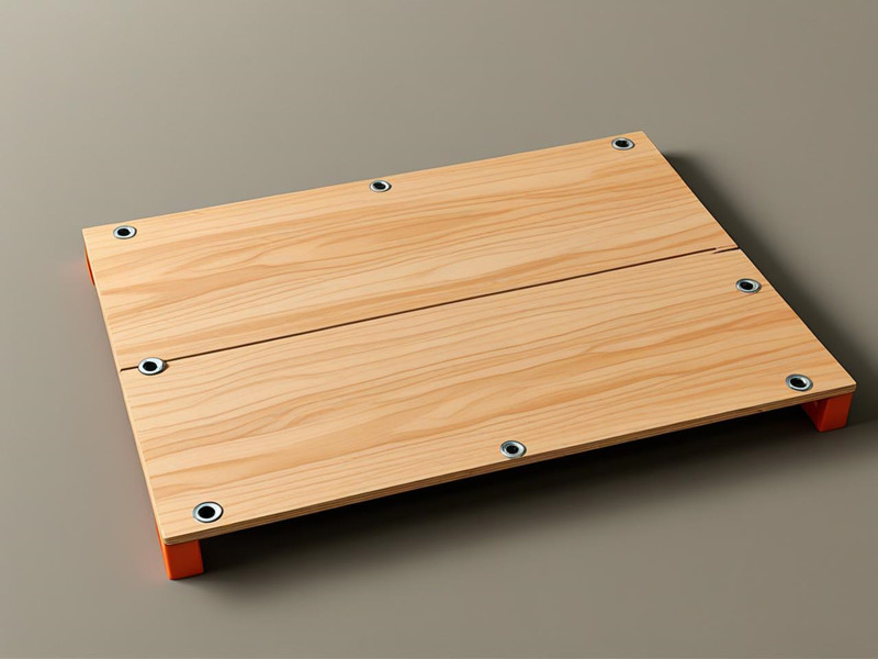 一塊竹木纖維的快裝板