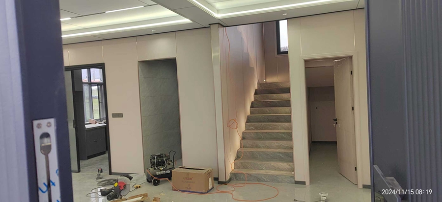 歐洲波黑別墅碳晶板裝修案例（2）